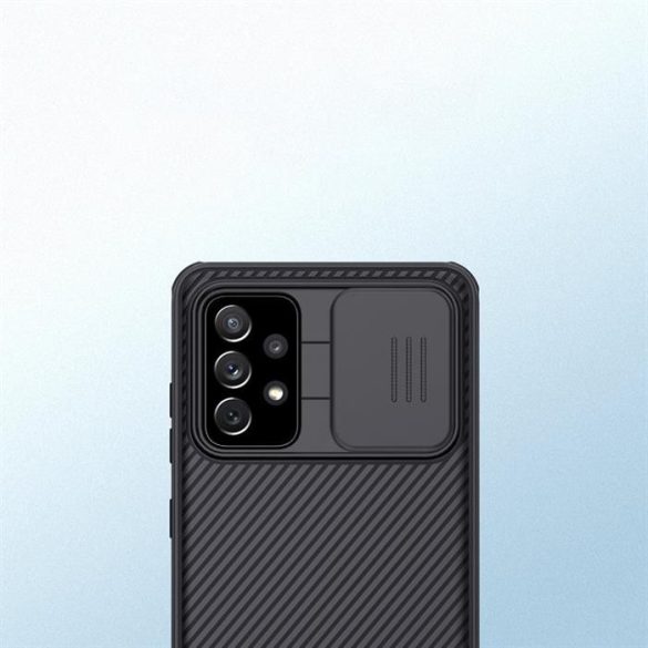 Nillkin CamShield Pro tok tartós kamera védelmi pajzs Samsung Galaxy A72 4G fekete