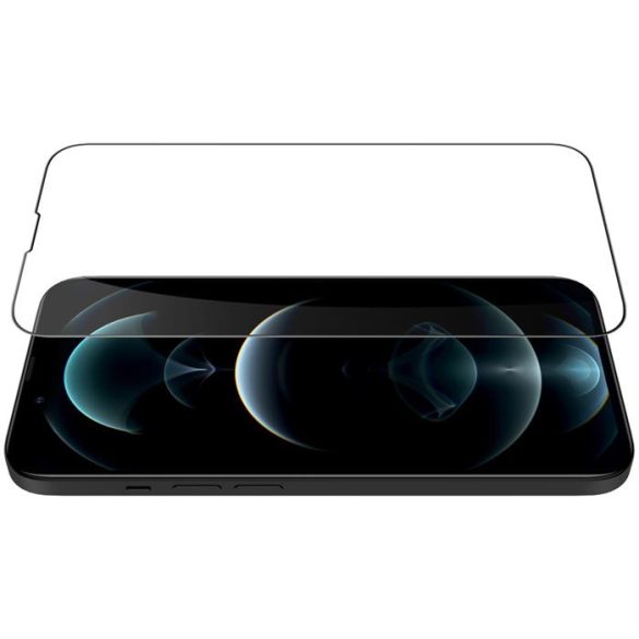 Nillkin CP + PRO Ultra vékony teljes képernyős edzett üveg tempered glass 0,2 mm 9H iPhone 13 mini fekete üvegfólia