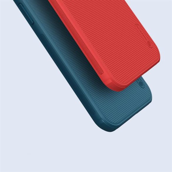 Nillkin Super Frosted Shield tok + kitámasztható iPhone 13 Mini Blue