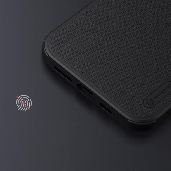 Nillkin Super Matted Shield tok + kitámasztható iPhone 13 Pro Black