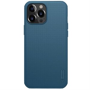 Nillkin Super Frosted Shield tok + kitámasztható iPhone 13 Pro Max Blue