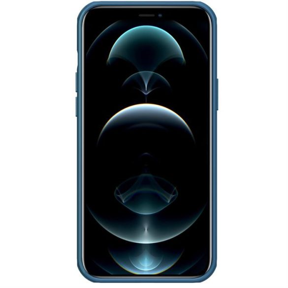 Nillkin Super Frosted Shield tok + kitámasztható iPhone 13 Pro Max Blue