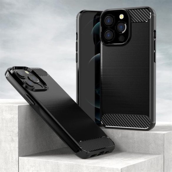 Nillkin szintetikus szálas szén-dioxid-tok az iPhone 13 Pro Black