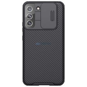 Nillkin CamShield Pro Case tok kamera lencse védővel Samsung Galaxy S22 - fekete