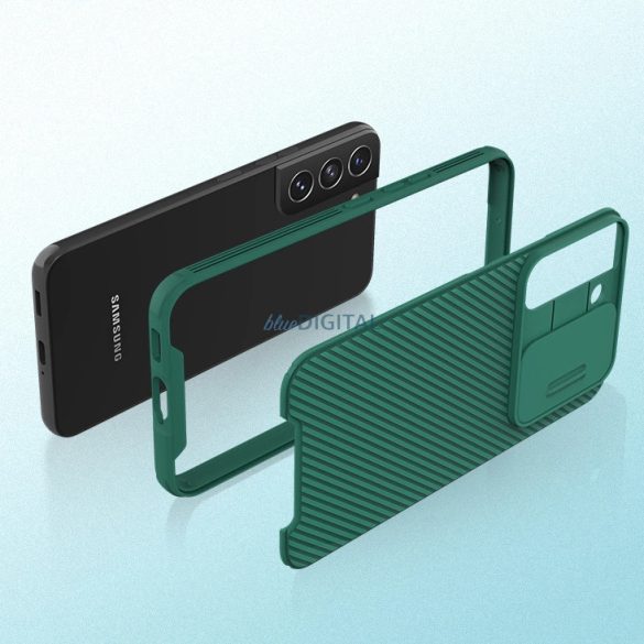 Nillkin CamShield Pro Case tok kamera lencse védővel Samsung Galaxy S22 - fekete