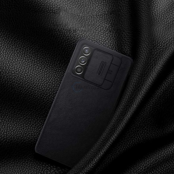 Nillkin Qin bőr tok Samsung Galaxy A73 fekete