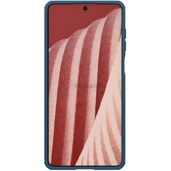 Nillkin Super Frosted Shield Pro tartós tok Samsung Galaxy A73 Blue