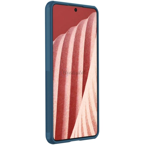 Nillkin Super Frosted Shield Pro tartós tok Samsung Galaxy A73 Blue