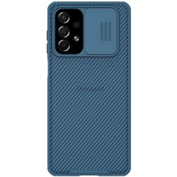   Nillkin Camshield Pro tok ütésálló tasak tok kamera tok kamera Samsung Galaxy A73 Blue