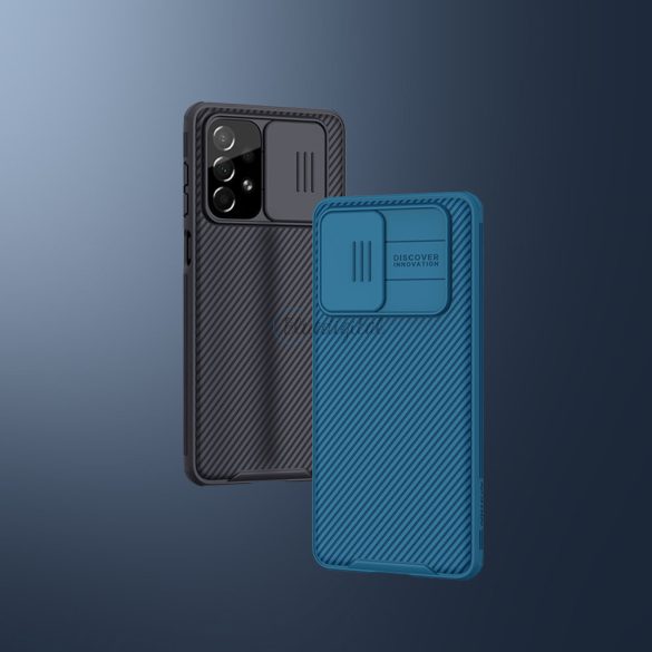 Nillkin Camshield Pro tok ütésálló tasak tok kamera tok kamera Samsung Galaxy A73 Blue