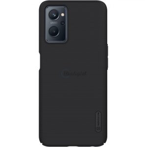 Nillkin Super Frosted Shield megerősített tasak telefontok + állvány Realme 9i fekete