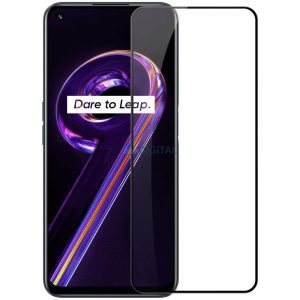 Nillkin CP + PRO ultra-vékony, teljes képernyős edzett üvegfólia 0,2 mm-es 9H Realme 9 Pro fekete