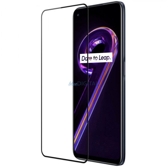 Nillkin CP + PRO ultra-vékony, teljes képernyős edzett üvegfólia 0,2 mm-es 9H Realme 9 Pro fekete