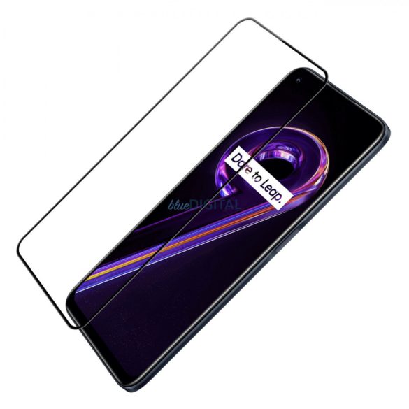 Nillkin CP + PRO ultra-vékony, teljes képernyős edzett üvegfólia 0,2 mm-es 9H Realme 9 Pro fekete