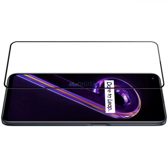 Nillkin CP + PRO ultra-vékony, teljes képernyős edzett üvegfólia 0,2 mm-es 9H Realme 9 Pro fekete