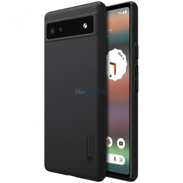 Nillkin Super Frosted Shield Case Google Pixel 6a tok + telefon állvány fekete