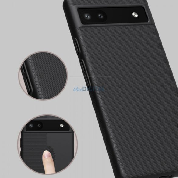 Nillkin Super Frosted Shield Case Google Pixel 6a tok + telefon állvány fekete