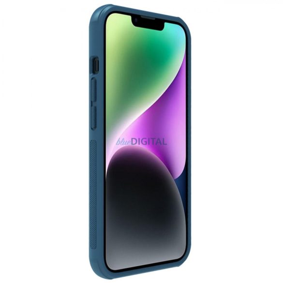 Nillkin Super Frosted Shield Pro tok iPhone 14 / iPhone 13 kék