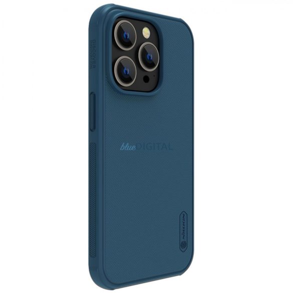 Nillkin Super Frosted Shield Pro mágneses tok iPhone 14 Pro 6.1 2022 kék