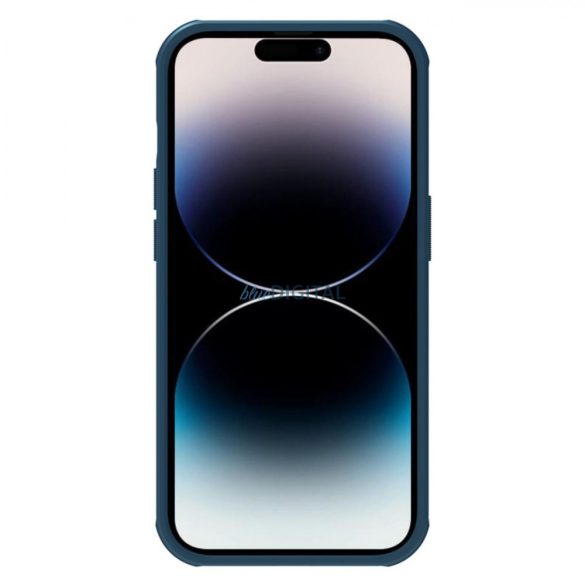 Nillkin Super Frosted Shield Pro mágneses tok iPhone 14 Pro 6.1 2022 kék