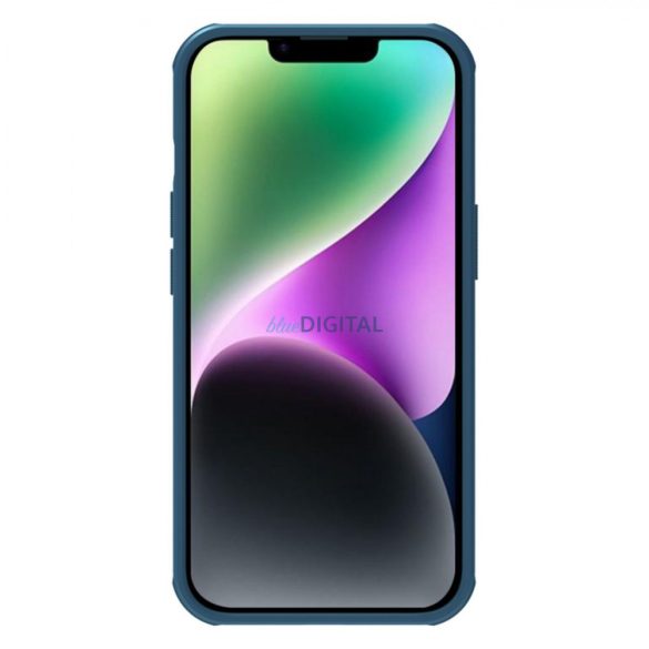 Nillkin Super Frosted Shield Pro mágneses tok iPhone 14 Plus 6.7 2022 kék