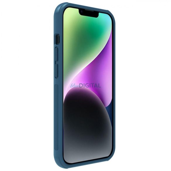 Nillkin Super Frosted Shield Pro mágneses tok iPhone 14 Plus 6.7 2022 kék