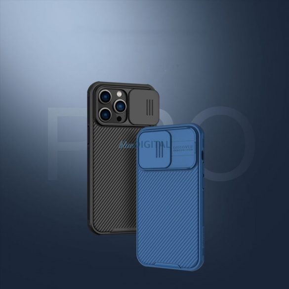 Nillkin CamShield Pro tok (PC és TPU) iPhone 14 Pro Max 6.7 2022 kék