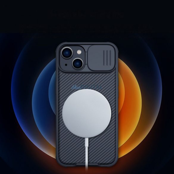 Nillkin CamShield Pro mágneses tok iPhone 14 6.1 2022 kék