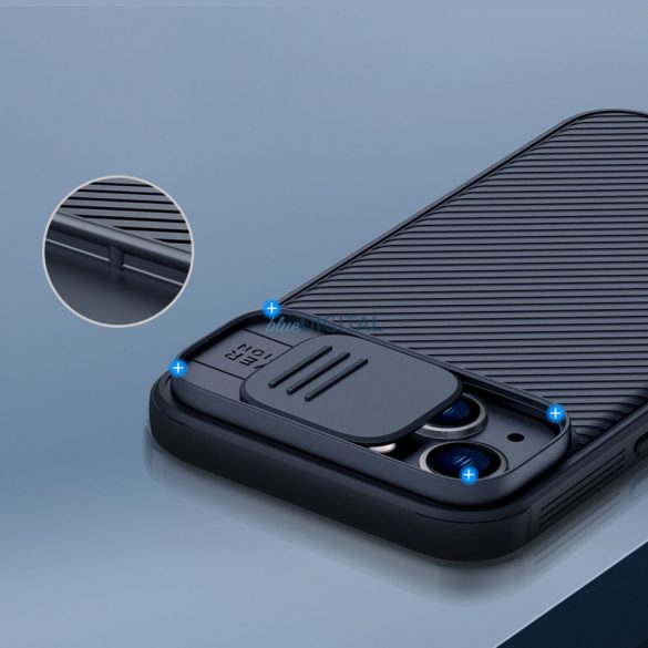 Nillkin CamShield Pro mágneses tok iPhone 14 Plus 6.7 2022 fekete