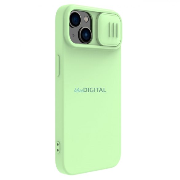 Nillkin CamShield Silky szilikon tok iPhone 14 6.1 2022 menta zöld