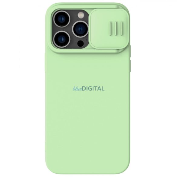 Nillkin CamShield Silky szilikon tok iPhone 14 Pro 6.1 2022 menta zöld