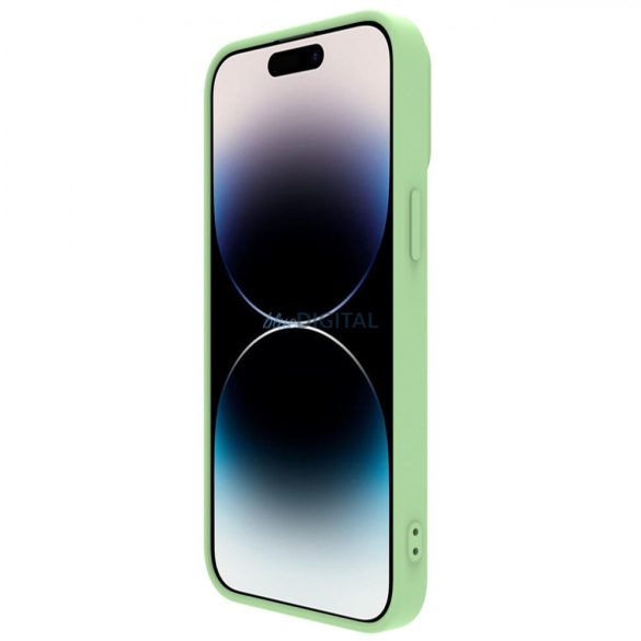 Nillkin CamShield Silky szilikon tok iPhone 14 Pro 6.1 2022 menta zöld