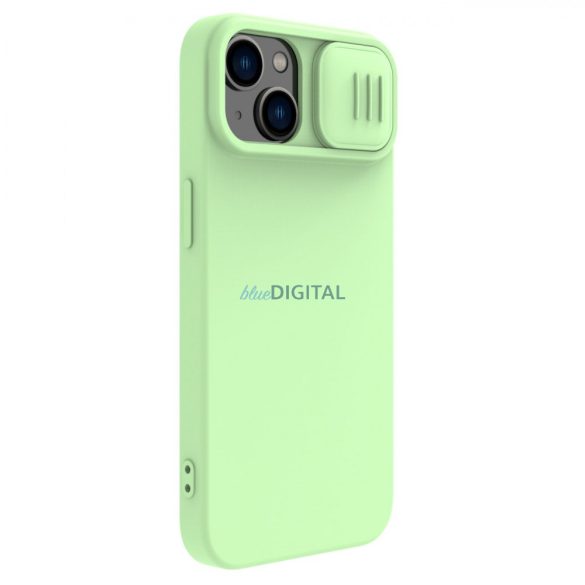 Nillkin CamShield Silky szilikon tok iPhone 14 Plus 6.7 2022 menta zöld