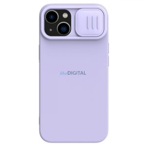 Nillkin CamShield Silky szilikon tok iPhone 14 Plus 6.7 2022 Misty Purple (ködös lila)