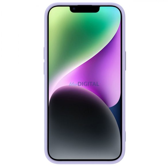 Nillkin CamShield Silky szilikon tok iPhone 14 Plus 6.7 2022 Misty Purple (ködös lila)