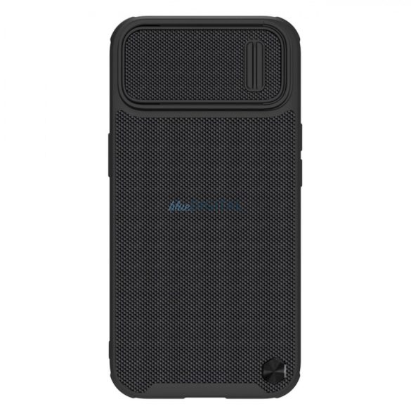 Nillkin Textured S mágneses tok iPhone 14 MagSafe tok kameravédővel fekete