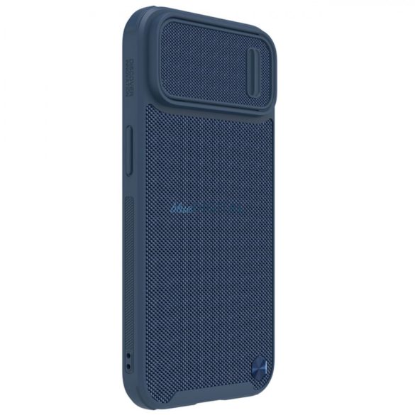 Nillkin Textured S tok iPhone 14 Plus Armor tok kameravédővel kék