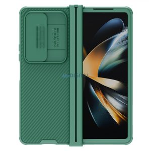 Nillkin CamShield Pro tok (egyszerű) Samsung Galaxy Z Fold 4 tok kamerával tok sötétzöld