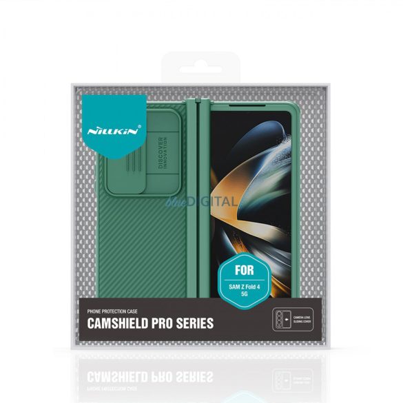 Nillkin CamShield Pro tok (egyszerű) Samsung Galaxy Z Fold 4 tok kamerával tok sötétzöld