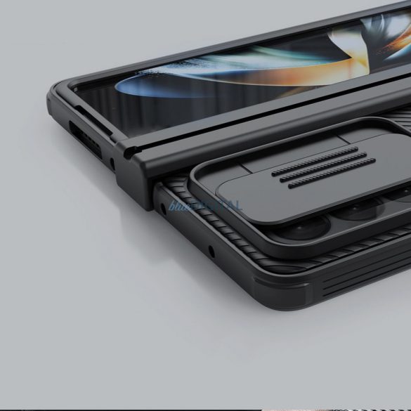 Nillkin CamShield Pro tok (egyszerű) Samsung Galaxy Z Fold 4 tok kamerával tok sötétzöld