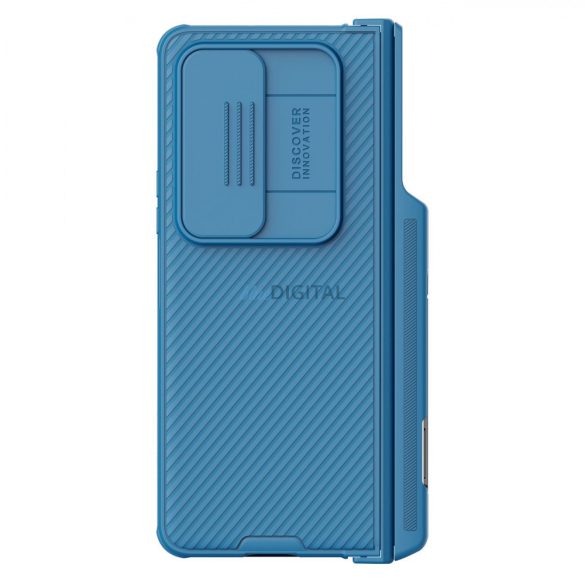 Nillkin CamShield Pro tok (öltöny) Samsung Galaxy Z Fold 4 tok kameravédővel állvánnyal kék