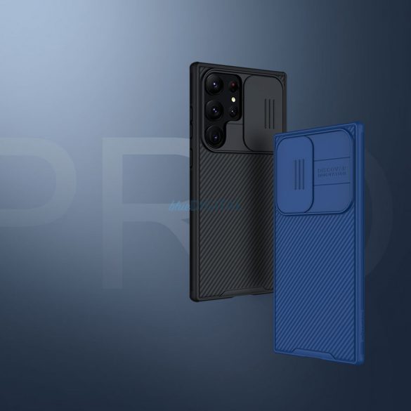 Nillkin CamShield Pro Case Samsung Galaxy S23 Ultra tok kameravédővel fekete