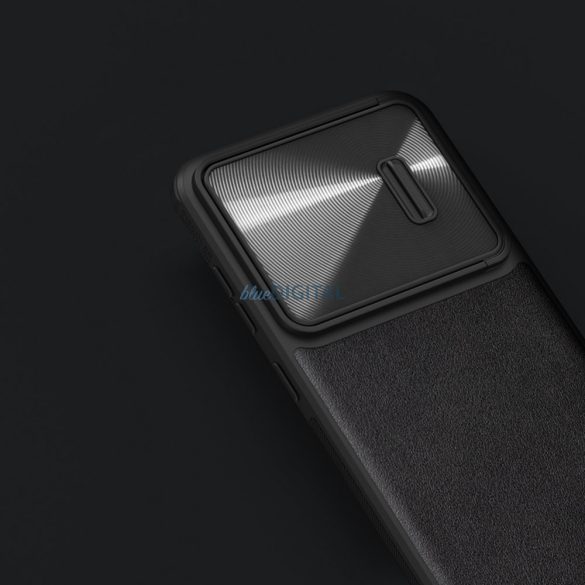 Nillkin CamShield Leather S Case Samsung Galaxy S23 tok kameravédővel fekete