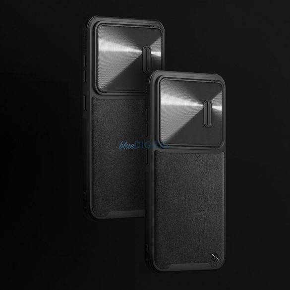 Nillkin CamShield Leather S Case Samsung Galaxy S23+ tok kameravédővel fekete