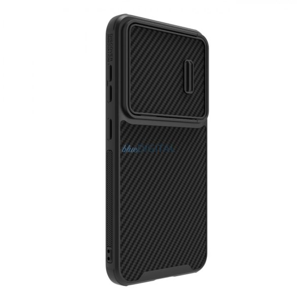 Nillkin Synthetic Fiber S Case Samsung Galaxy S23 tok kameravédővel fekete