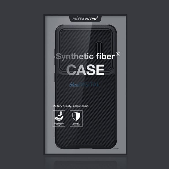 Nillkin Synthetic Fiber S Case Samsung Galaxy S23 tok kameravédővel fekete