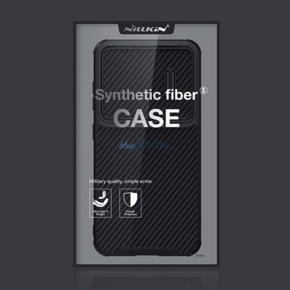 Nillkin Synthetic Fiber S Case Samsung Galaxy S23+ tok kameratok fekete