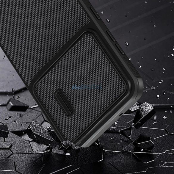 Nillkin Textured S Case Samsung Galaxy S23 Armor tok kameravédővel fekete