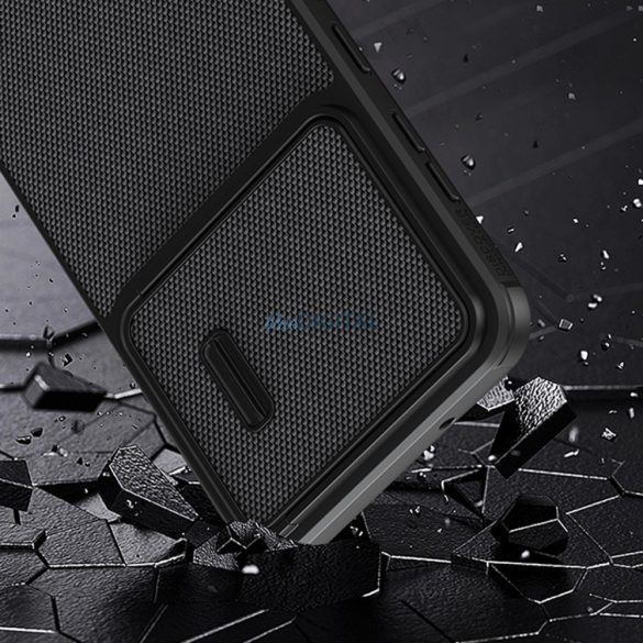 Nillkin Textured S Case Samsung Galaxy S23+ Armor tok kameravédővel fekete