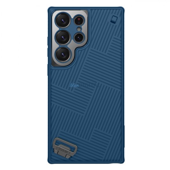 Nillkin Strap Case Samsung Galaxy S23 Ultra Armored tok csuklópánttal kék